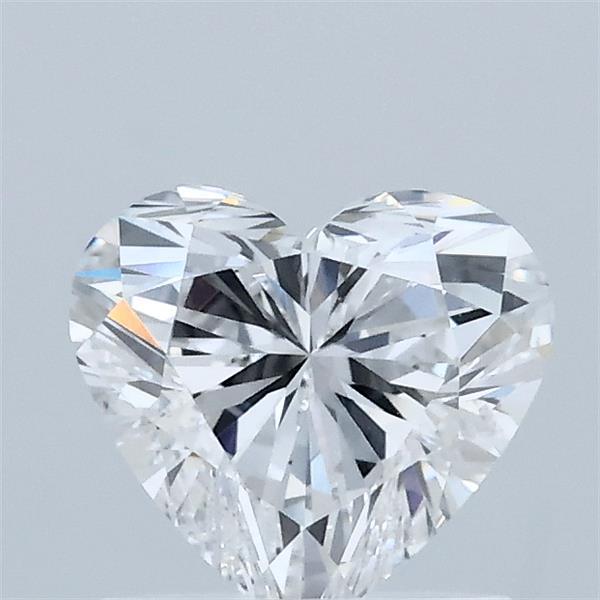 1.05 Carat Heart Shaped, Excellent Cut, D Color, VVS2 Clarity, IGI Certified Lab Grown Diamond
