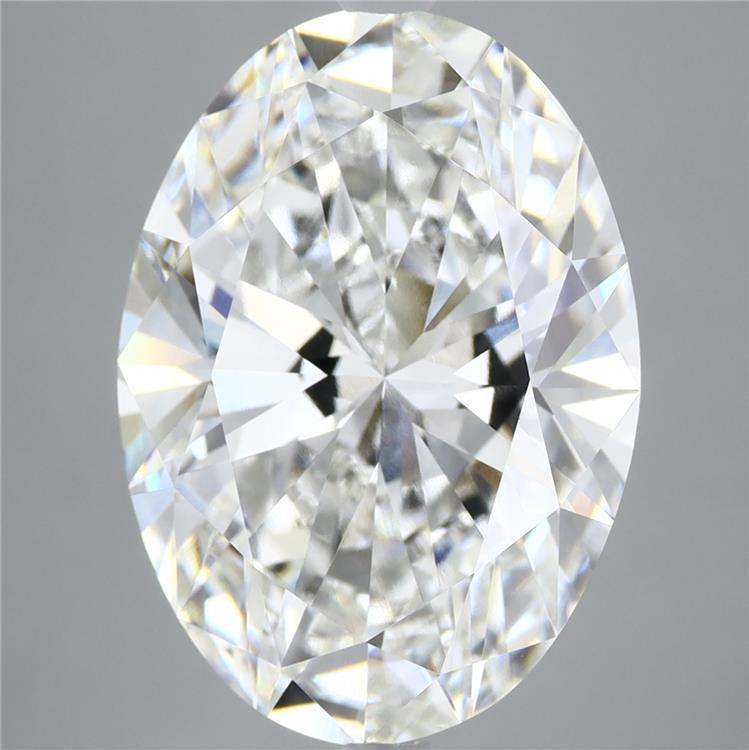 8.00 Carat Oval Shaped, Ideal Cut, F Color, VVS2 Clarity, IGI Certified Lab Grown Diamond