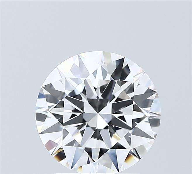2.04 Carat Round Shaped, Ideal Cut, D Color, VVS2 Clarity, IGI Certified Lab Grown Diamond