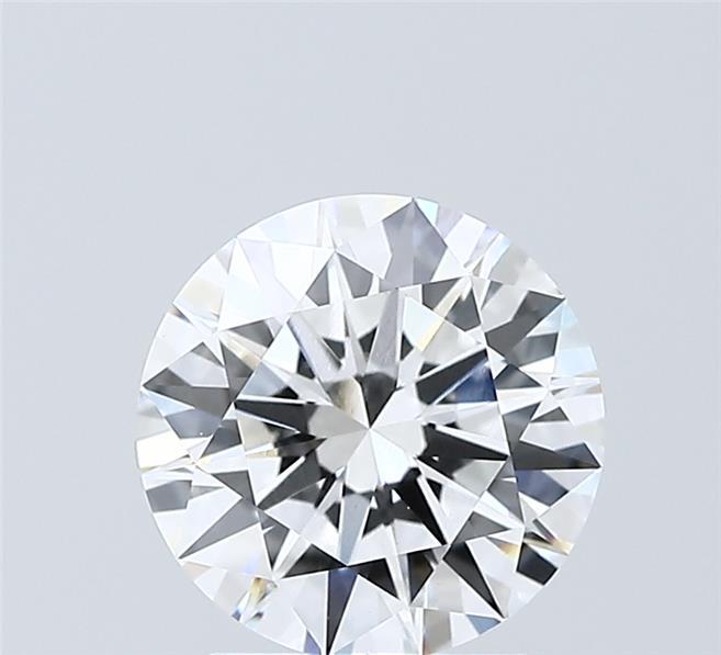 2.01 Carat Round Shaped, Excellent Cut, D Color, VVS2 Clarity, IGI Certified Lab Grown Diamond