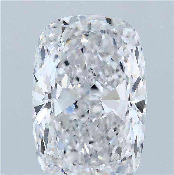 3.05 Carat Cushion Shaped, Excellent Cut, D Color, VS1 Clarity, IGI Certified Lab Grown Diamond