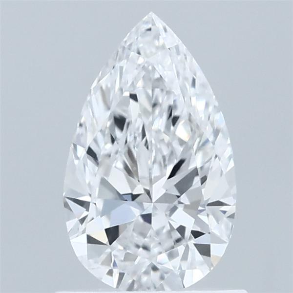0.86 Carat Pear Shaped, Ideal Cut, D Color, VVS2 Clarity, IGI Certified Lab Grown Diamond
