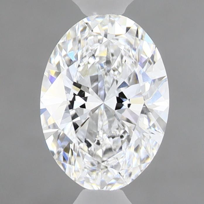 0.91 Carat Oval Shaped, Ideal Cut, D Color, VVS2 Clarity, IGI Certified Lab Grown Diamond