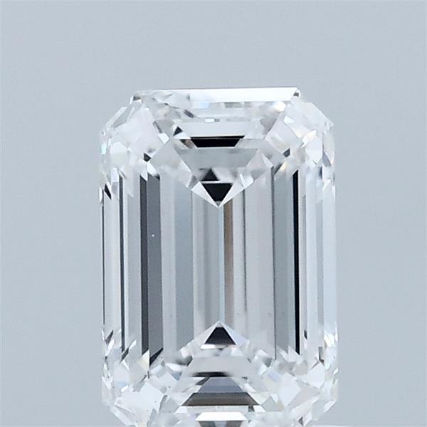 1.05 Carat Emerald Shaped, Ideal Cut, D Color, VS1 Clarity, IGI Certified Lab Grown Diamond
