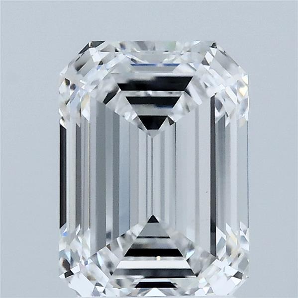 2.03 Carat Emerald Shaped, Ideal Cut, E Color, VVS2 Clarity, IGI Certified Lab Grown Diamond