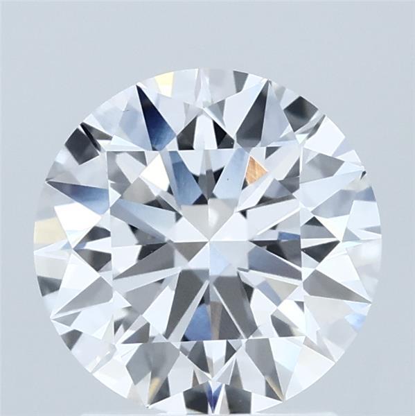 1.88 Carat Round Shaped, Ideal Cut, D Color, VVS2 Clarity, IGI Certified Lab Grown Diamond