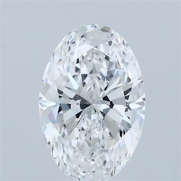 1.08 Carat Oval Shaped, Ideal Cut, D Color, VVS2 Clarity, IGI Certified Lab Grown Diamond
