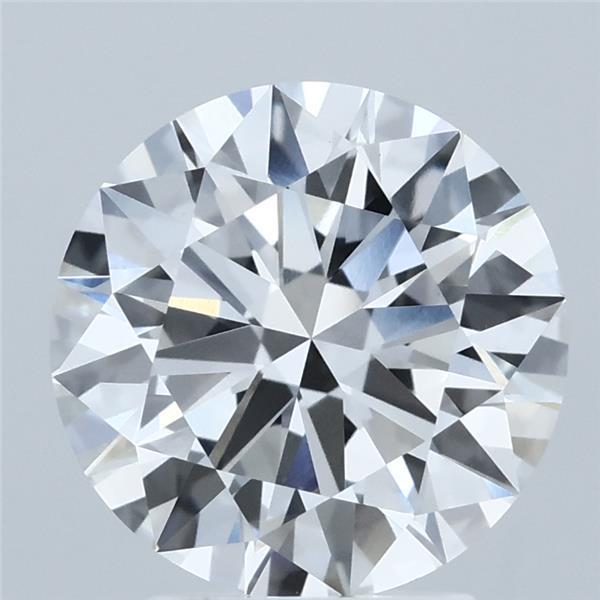 3.01 Carat Round Shaped, Ideal Cut, F Color, VVS2 Clarity, IGI Certified Lab Grown Diamond