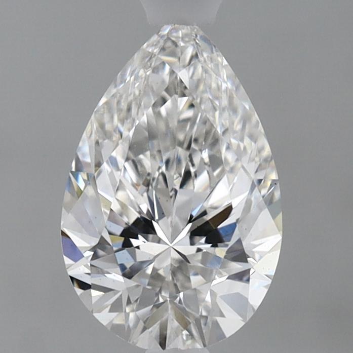 0.97 Carat Pear Shaped, Ideal Cut, E Color, VS1 Clarity, IGI Certified Lab Grown Diamond