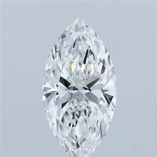 1.72 Carat Marquise Shaped, Ideal Cut, E Color, VVS2 Clarity, IGI Certified Lab Grown Diamond