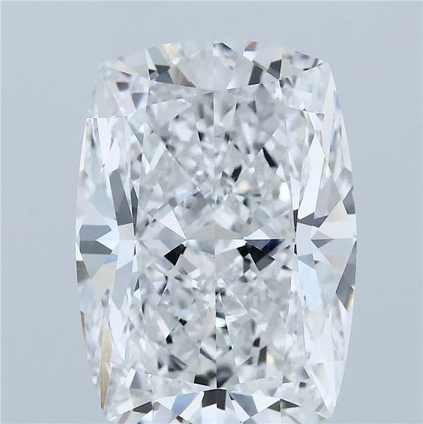6.05 Carat Cushion Shaped, Excellent Cut, D Color, VVS2 Clarity, IGI Certified Lab Grown Diamond