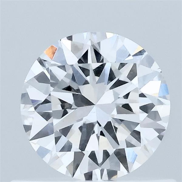 0.55 Carat Round Shaped, Very Good Cut, D Color, VVS2 Clarity, IGI Certified Lab Grown Diamond