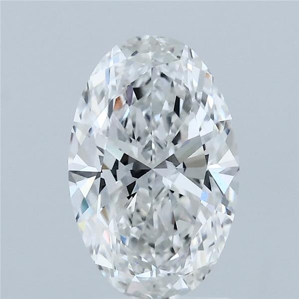 1.37 Carat Oval Shaped, Ideal Cut, F Color, VVS2 Clarity, IGI Certified Lab Grown Diamond