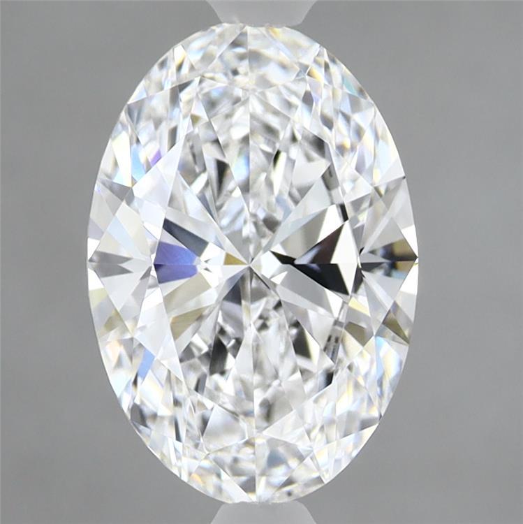 1.95 Carat Oval Shaped, Ideal Cut, D Color, VVS2 Clarity, IGI Certified Lab Grown Diamond