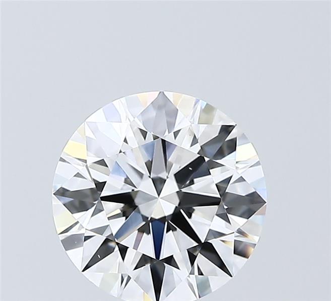 2.01 Carat Round Shaped, Ideal Cut, D Color, VS1 Clarity, IGI Certified Lab Grown Diamond