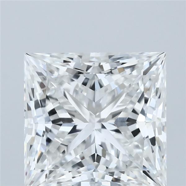 4.01 Carat Princess Shaped, Ideal Cut, E Color, VVS1 Clarity, IGI Certified Lab Grown Diamond