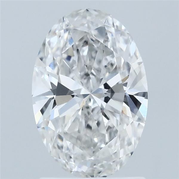 1.57 Carat Oval Shaped, Ideal Cut, F Color, VVS2 Clarity, IGI Certified Lab Grown Diamond