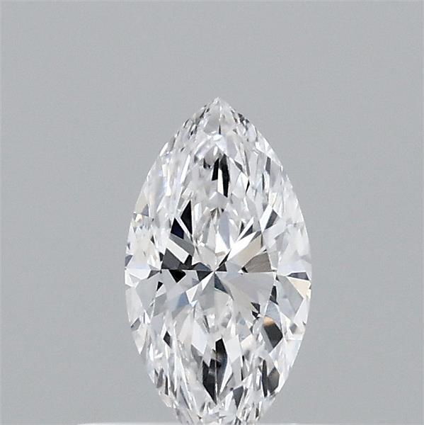 0.39 Carat Marquise Shaped, Ideal Cut, D Color, VVS2 Clarity, IGI Certified Lab Grown Diamond