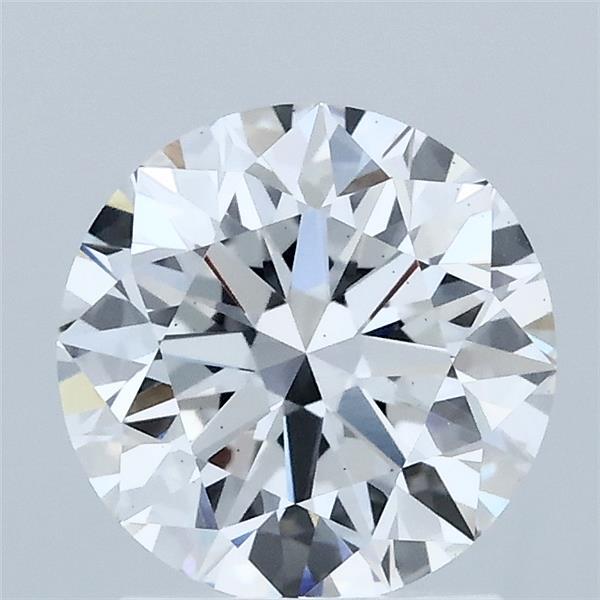 1.75 Carat Round Shaped, Ideal Cut, D Color, VS2 Clarity, IGI Certified Lab Grown Diamond