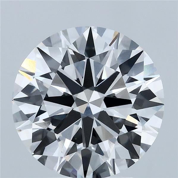 3.82 Carat Round Shaped, Ideal Cut, E Color, VVS2 Clarity, IGI Certified Lab Grown Diamond
