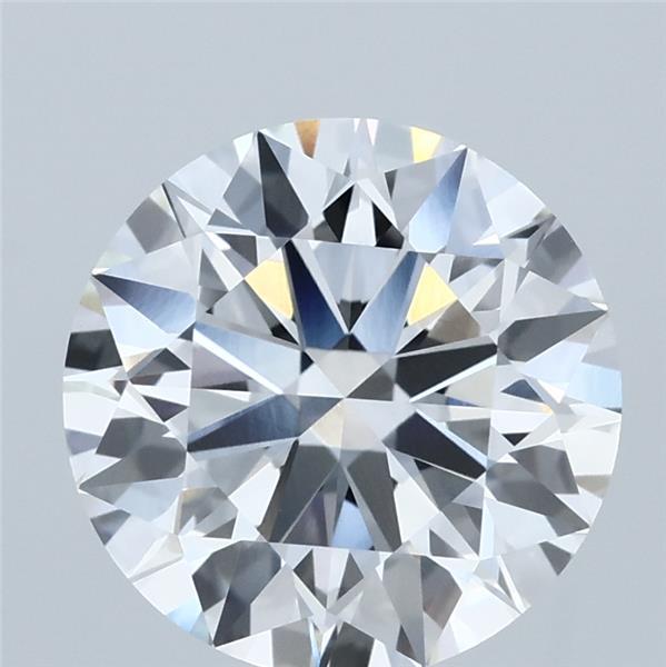 3.02 Carat Round Shaped, Excellent Cut, E Color, VVS2 Clarity, IGI Certified Lab Grown Diamond