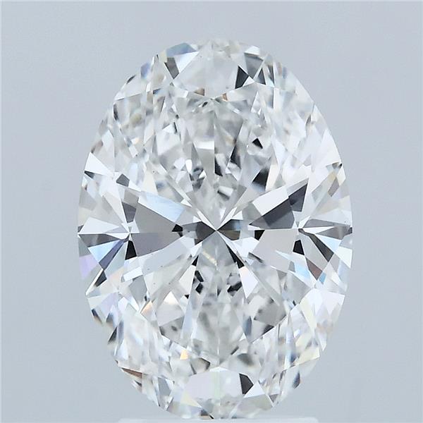3.08 Carat Oval Shaped, Ideal Cut, E Color, VS1 Clarity, IGI Certified Lab Grown Diamond