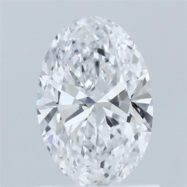 0.95 Carat Oval Shaped, Excellent Cut, D Color, VVS2 Clarity, IGI Certified Lab Grown Diamond