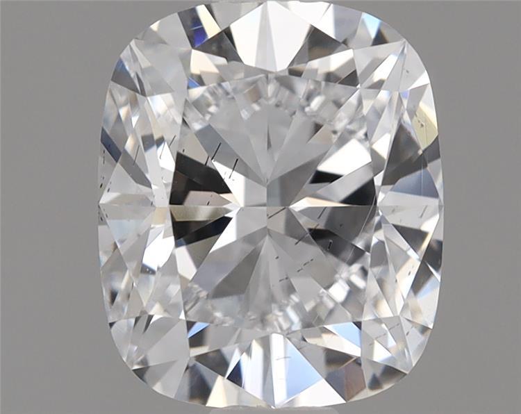 1.54 Carat Cushion Shaped, Ideal Cut, D Color, SI1 Clarity, IGI Certified Lab Grown Diamond