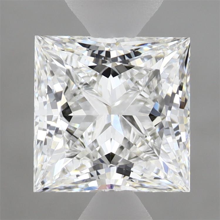1.94 Carat Princess Shaped, Excellent Cut, D Color, VVS2 Clarity, IGI Certified Lab Grown Diamond