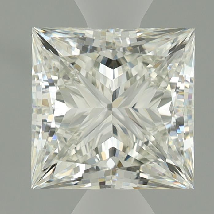 1.89 Carat Princess Shaped, Ideal Cut, H Color, VVS2 Clarity, IGI Certified Lab Grown Diamond