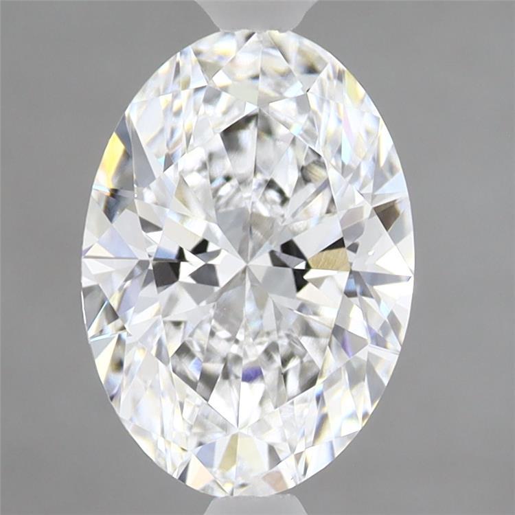 1.95 Carat Oval Shaped, Ideal Cut, D Color, VVS2 Clarity, IGI Certified Lab Grown Diamond