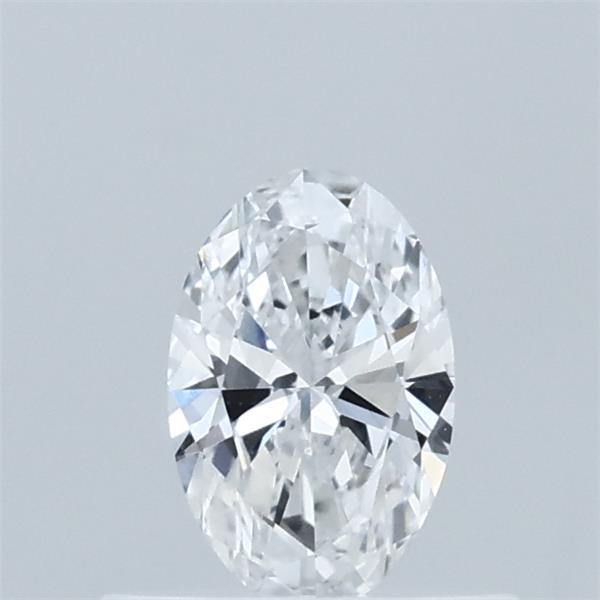 0.38 Carat Oval Shaped, Ideal Cut, D Color, VVS2 Clarity, IGI Certified Lab Grown Diamond