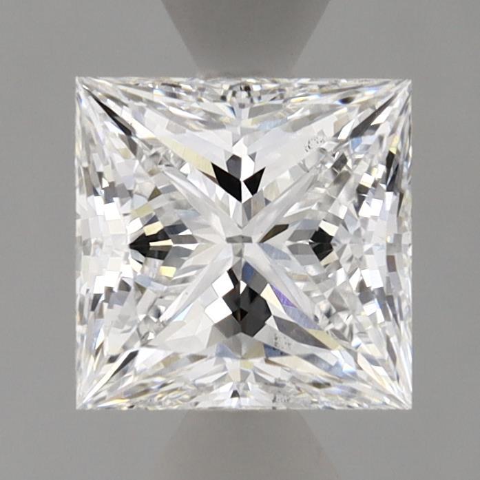 1.44 Carat Princess Shaped, Ideal Cut, D Color, VS2 Clarity, IGI Certified Lab Grown Diamond