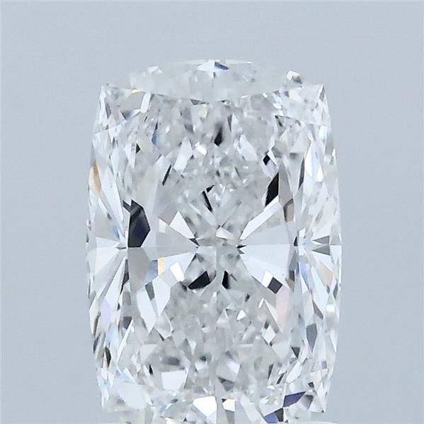 1.50 Carat Cushion Shaped, Excellent Cut, D Color, VVS2 Clarity, IGI Certified Lab Grown Diamond