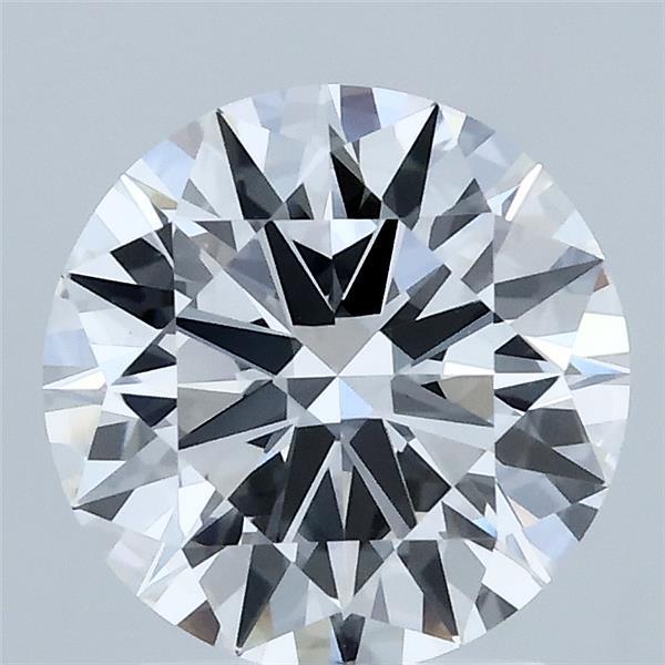 2.01 Carat Round Shaped, Ideal Cut, D Color, VVS2 Clarity, IGI Certified Lab Grown Diamond