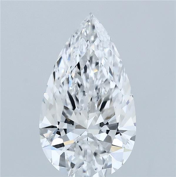 2.23 Carat Pear Shaped, Ideal Cut, D Color, VVS2 Clarity, IGI Certified Lab Grown Diamond