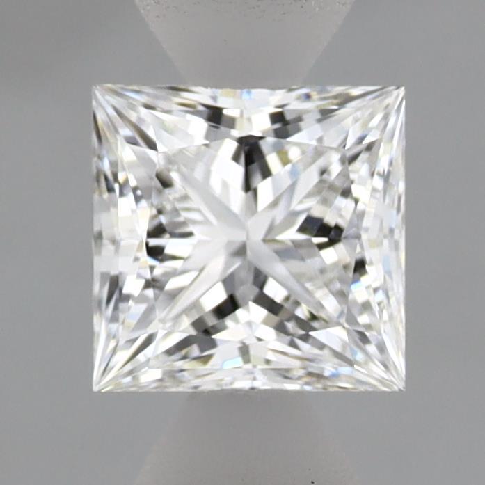 1.00 Carat Princess Shaped, Ideal Cut, E Color, VVS2 Clarity, IGI Certified Lab Grown Diamond