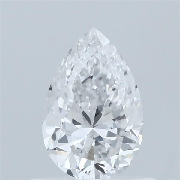 0.66 Carat Pear Shaped, Very Good Cut, D Color, VS1 Clarity, IGI Certified Lab Grown Diamond