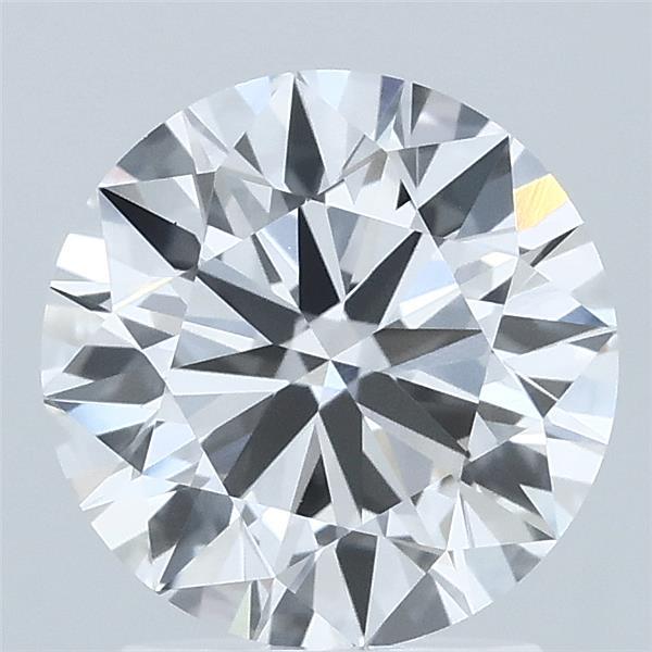 2.01 Carat Round Shaped, Ideal Cut, E Color, VVS2 Clarity, IGI Certified Lab Grown Diamond