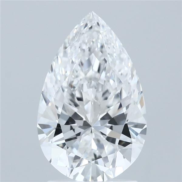 2.05 Carat Pear Shaped, Ideal Cut, E Color, VS1 Clarity, IGI Certified Lab Grown Diamond