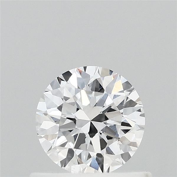 0.58 Carat Round Shaped, Excellent Cut, D Color, VS1 Clarity, IGI Certified Lab Grown Diamond