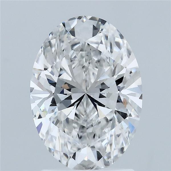 2.03 Carat Oval Shaped, Excellent Cut, E Color, VS1 Clarity, IGI Certified Lab Grown Diamond