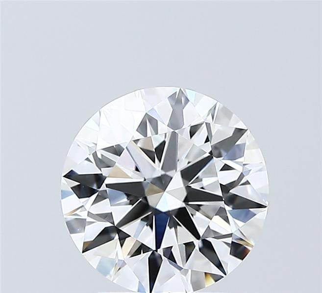 2.04 Carat Round Shaped, Ideal Cut, D Color, VVS2 Clarity, IGI Certified Lab Grown Diamond
