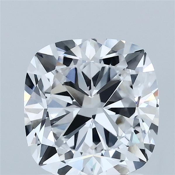 2.09 Carat Cushion Shaped, Excellent Cut, D Color, VVS2 Clarity, IGI Certified Lab Grown Diamond