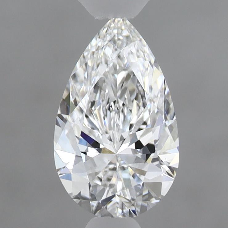 0.79 Carat Pear Shaped, Ideal Cut, E Color, VS1 Clarity, IGI Certified Lab Grown Diamond