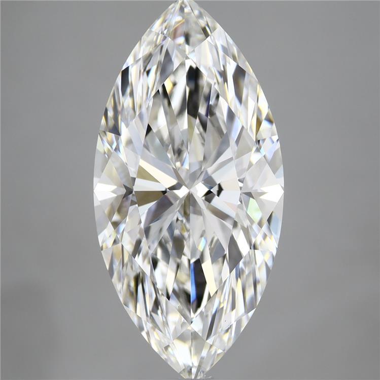 4.94 Carat Marquise Shaped, Ideal Cut, E Color, VS1 Clarity, IGI Certified Lab Grown Diamond