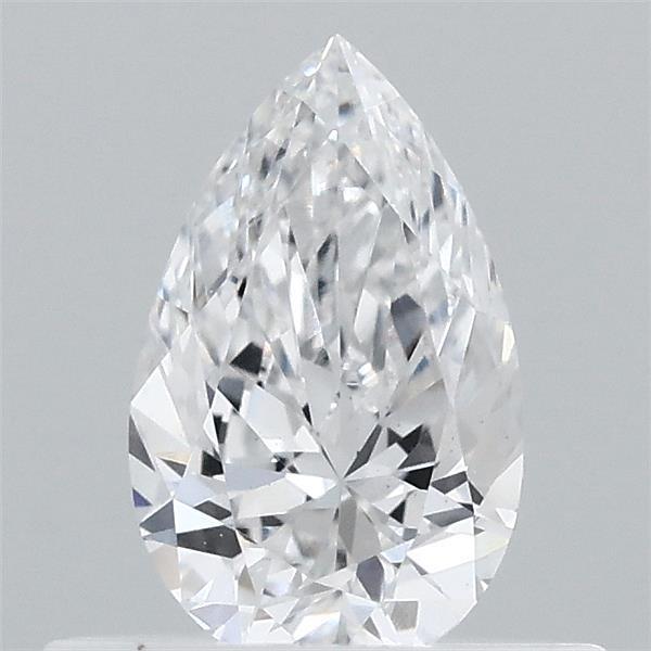 0.45 Carat Pear Shaped, Ideal Cut, E Color, VVS2 Clarity, IGI Certified Lab Grown Diamond