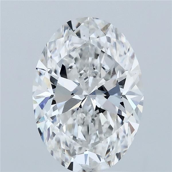 3.03 Carat Oval Shaped, Ideal Cut, F Color, VVS2 Clarity, IGI Certified Lab Grown Diamond