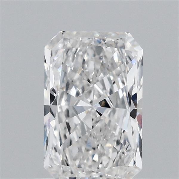0.86 Carat Radiant Shaped, Excellent Cut, E Color, VVS2 Clarity, IGI Certified Lab Grown Diamond