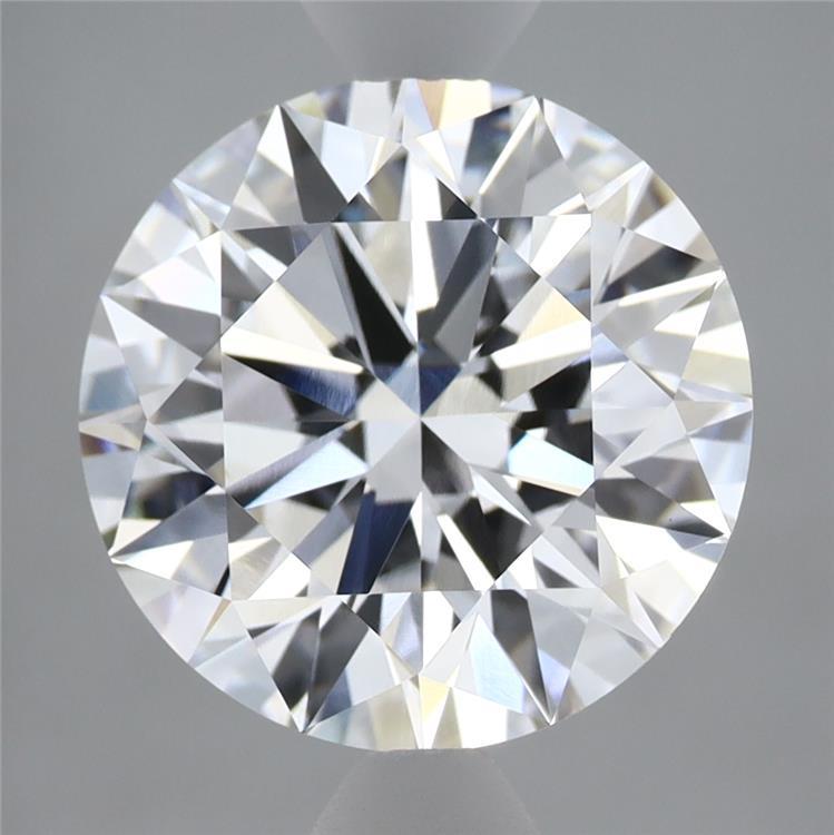 4.51 Carat Round Shaped, Ideal Cut, D Color, VVS2 Clarity, IGI Certified Lab Grown Diamond